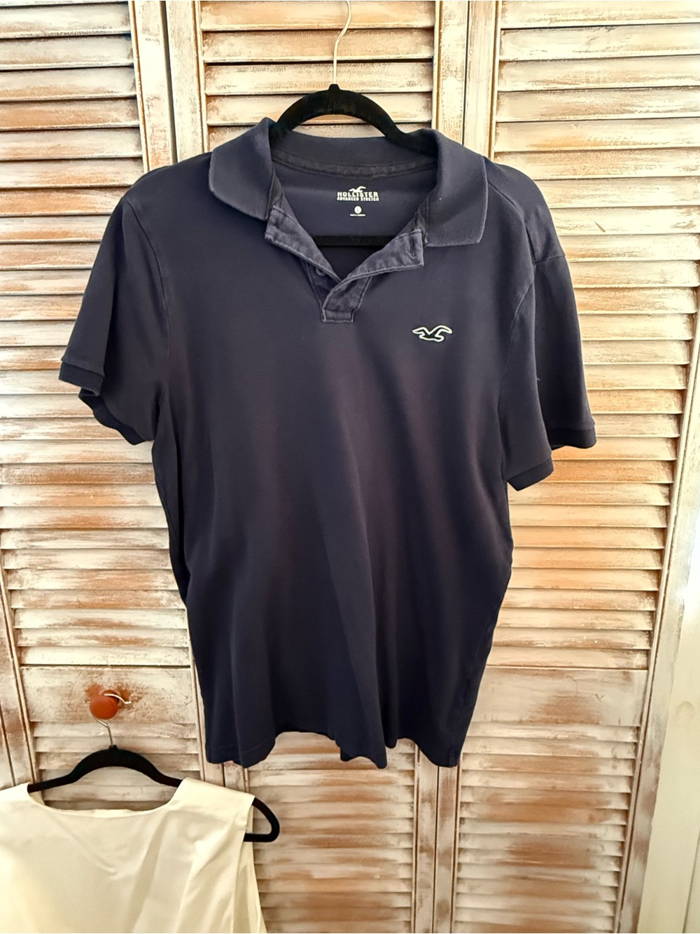 Abercrombie & Fitch Navy Blue Men's Polo Shirt